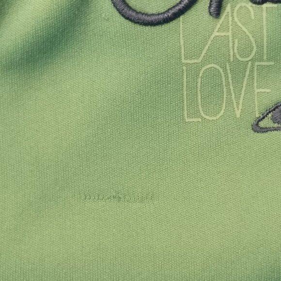 O'neill Ladies Size Medium Teal Full Zip Fitted Jacket with Faux Fur Lined Hood - Picture 7 of 8